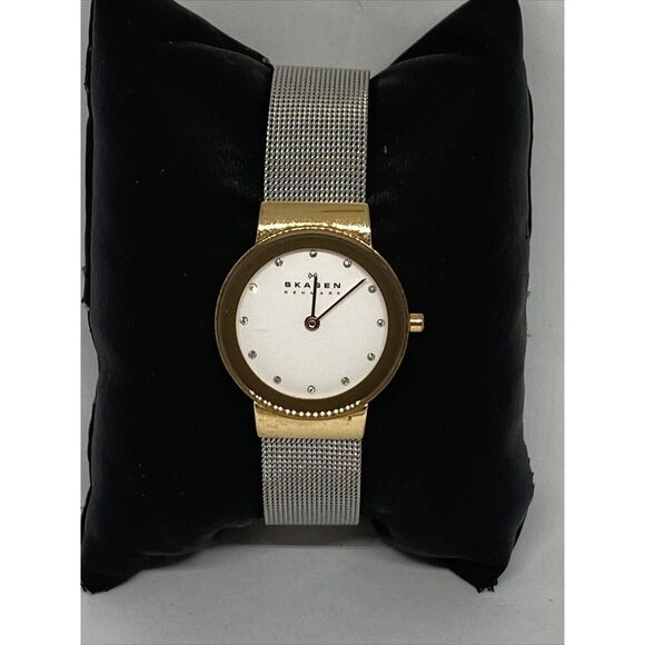 Skagen Freja 358SRSC Women\'s Stainless Steel Mesh Analog Dial Quartz Watch JK633 main image 9